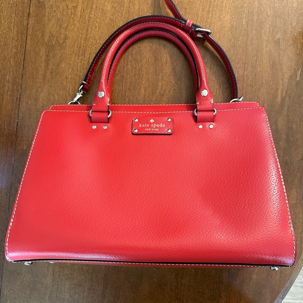 Kate Spade New York Wellesley Elena Large Shoulder Bag Tangerine